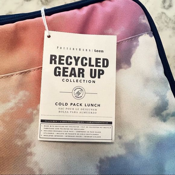 PB Teen Recycled Gear Up Cloud 26L Backpack and Cold Pack Lunch - Picture 13 of 15